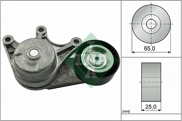 Belt Tensioner, V-ribbed belt